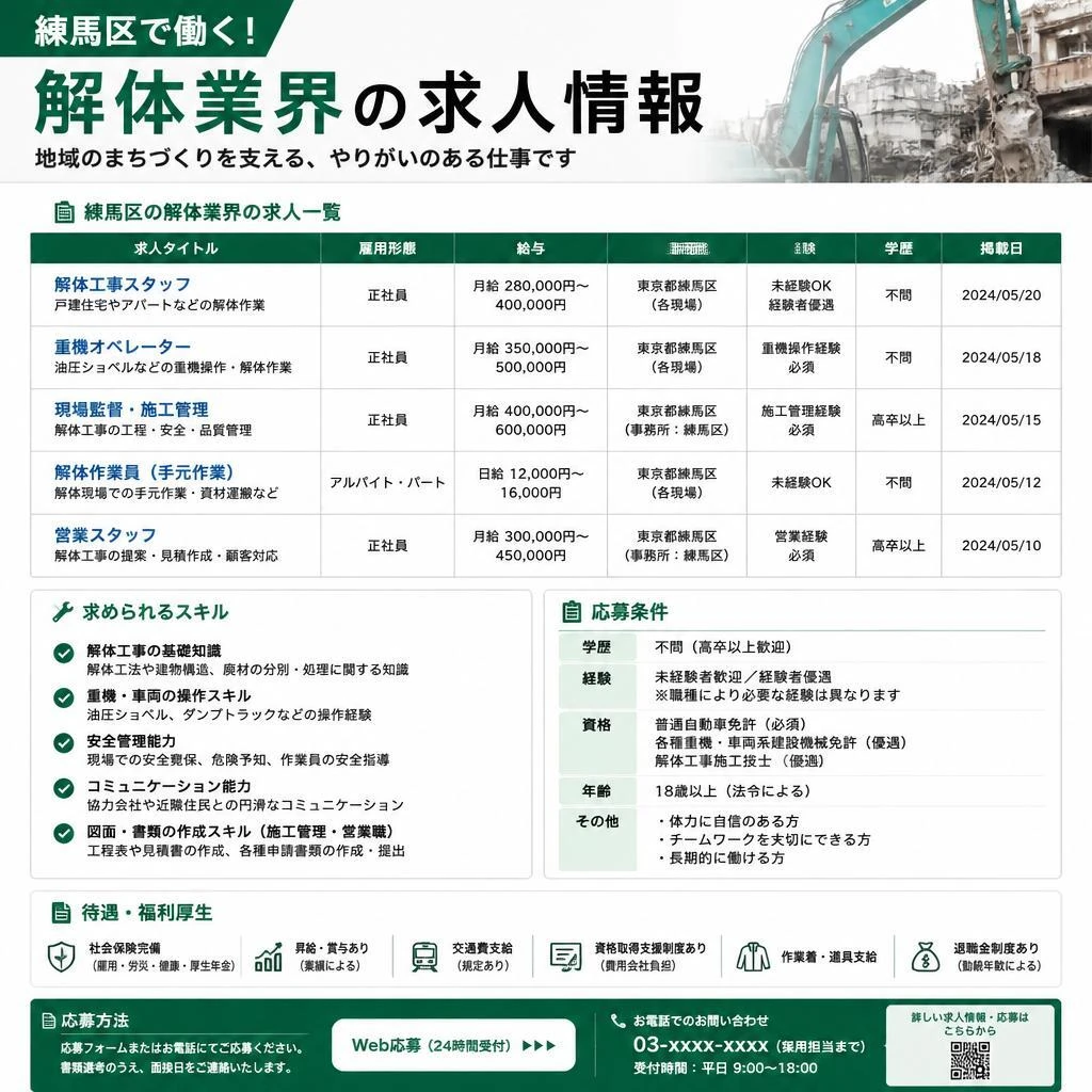 練馬区の求人情報