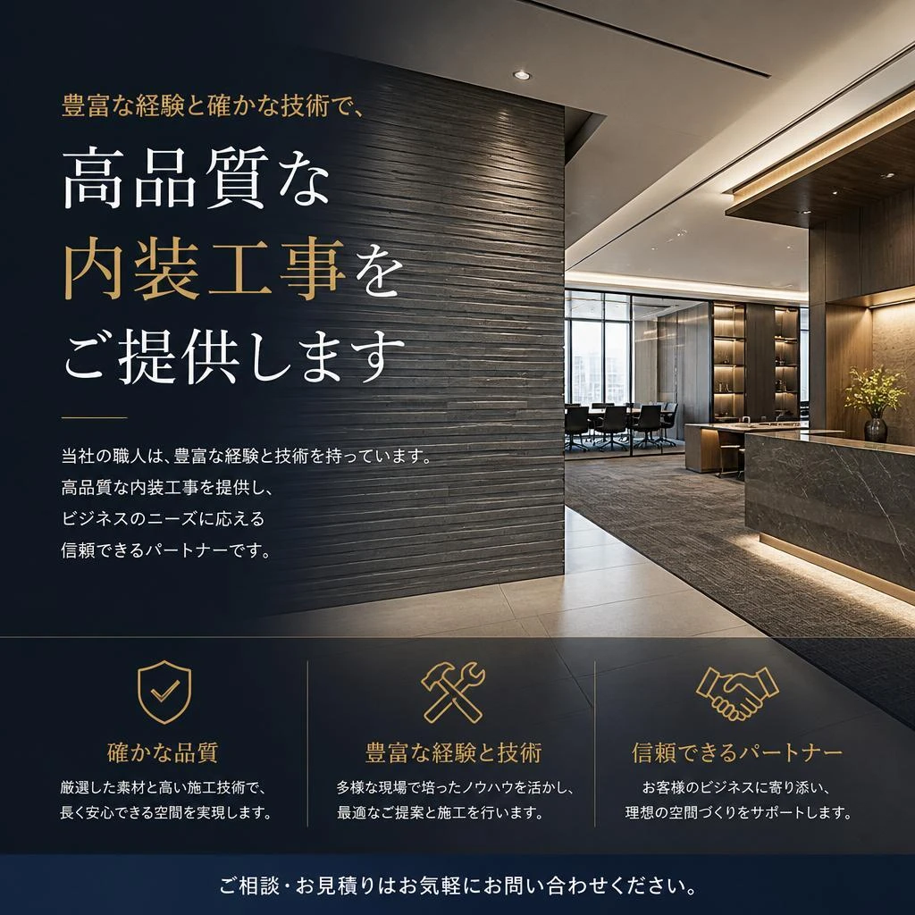 経験豊富な職人たち