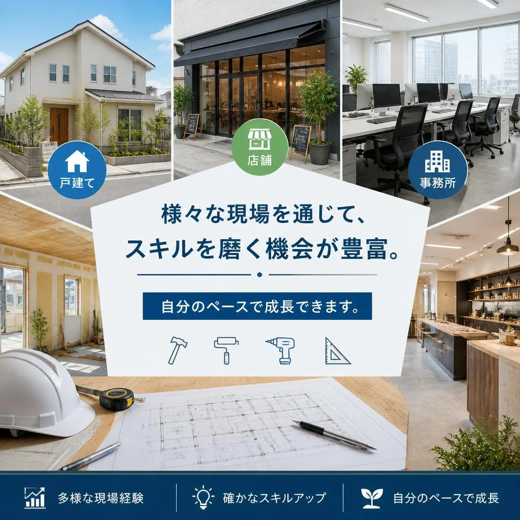 多様な業務内容とやりがい