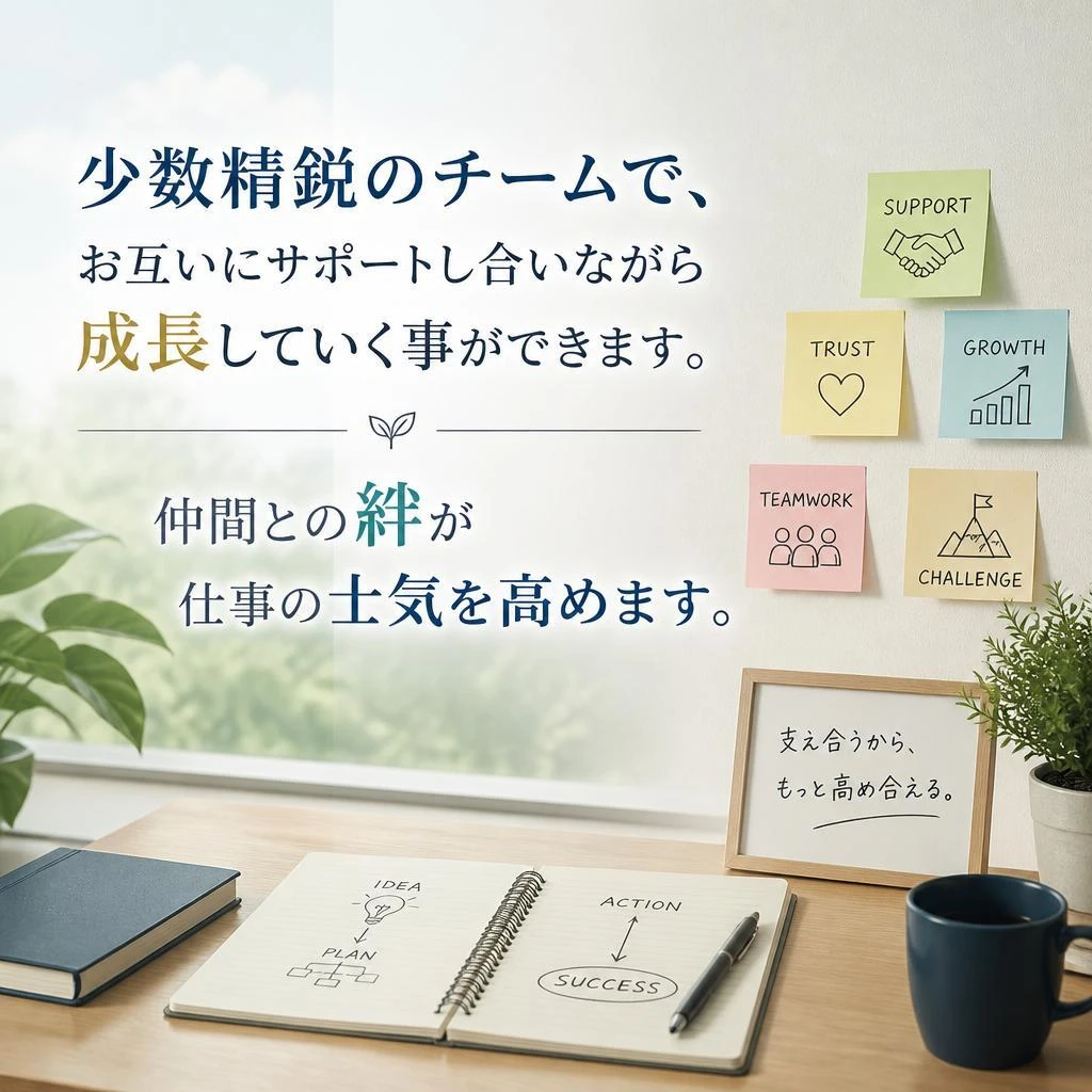 仲間と共に成長