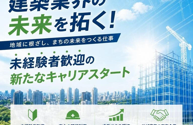練馬区で建築業界の未来を拓く！未経験者歓迎の新たなキャリアスタート