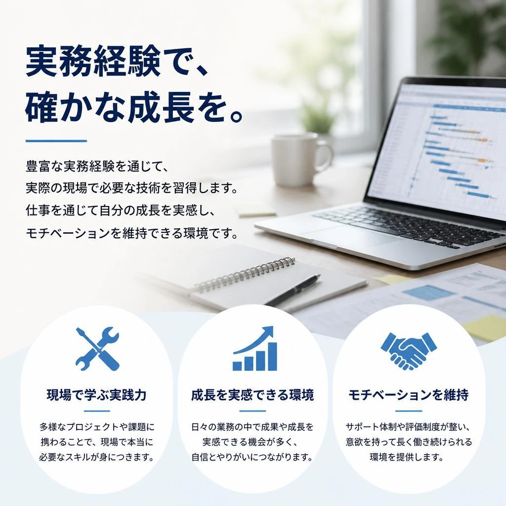 実践を通じたスキルアップ