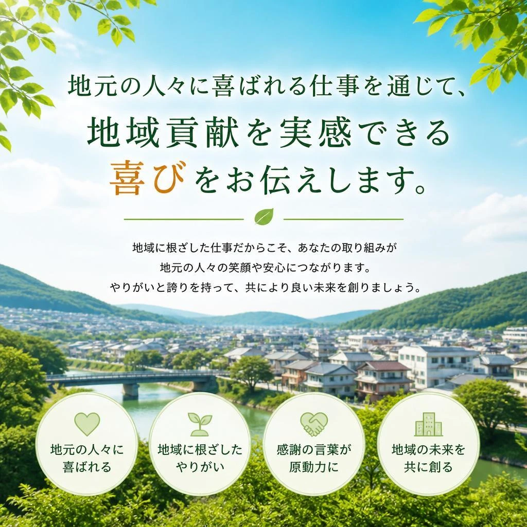 地域に貢献する意義
