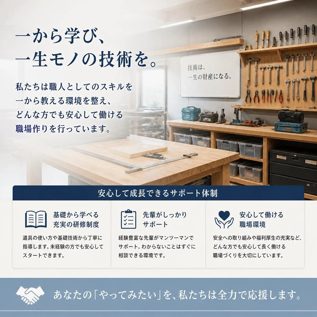 なぜ未経験者を歓迎するのか？