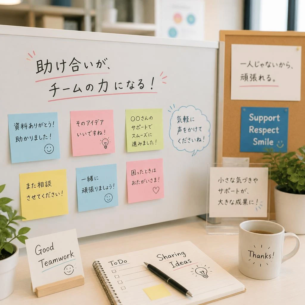 仲間と共に成長するチームワーク