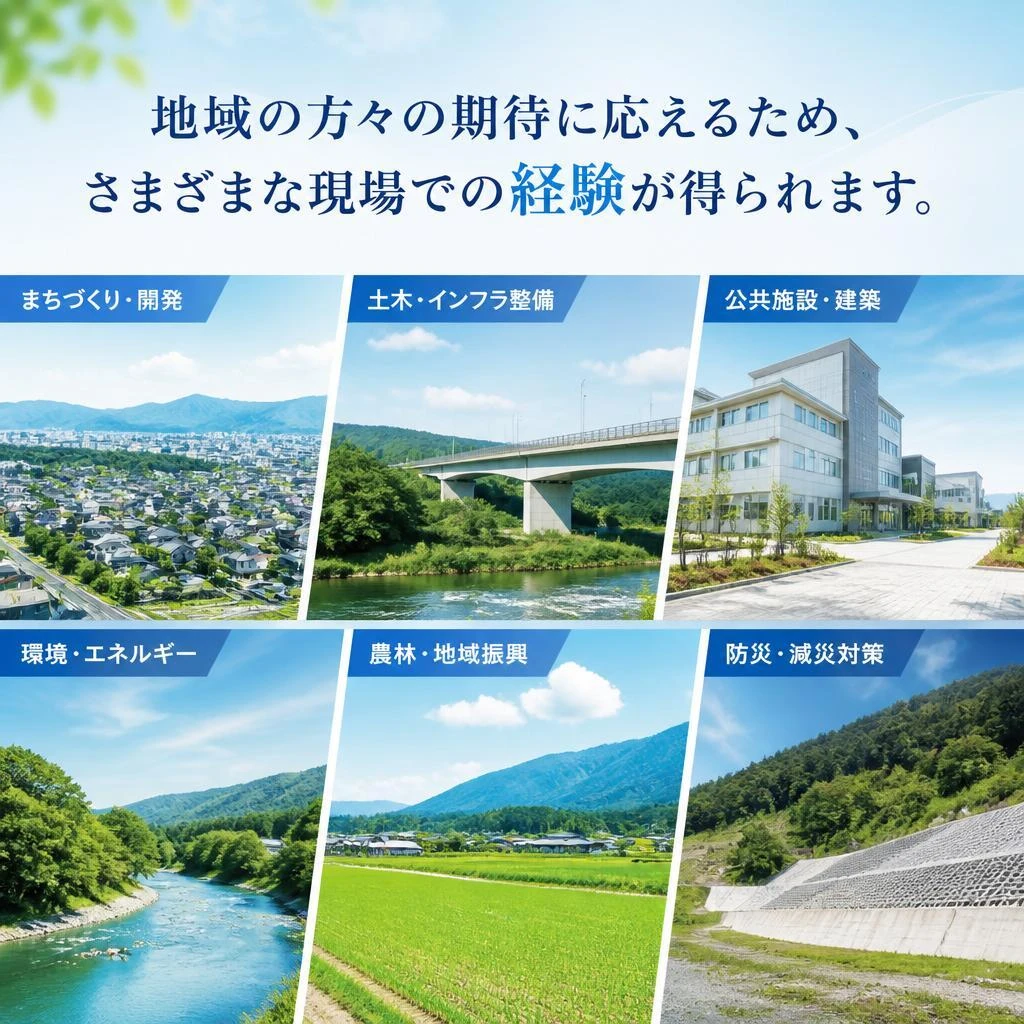 地域のニーズに応える仕事